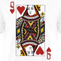 Queen Of Hearts Shirt Costume Men’s T-Shirt