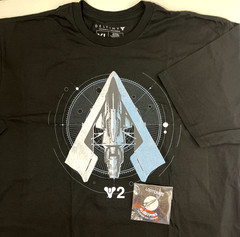 Destiny 2 Graphic T-Shirt Size XL by Bungie Dec. 2017 Explore Loot Crate Pin NEW