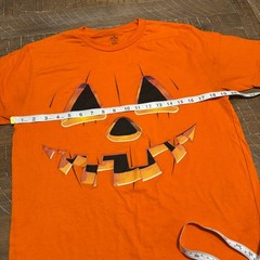 Way to Celebrate Size M Halloween Jack-O-Lantern Pumpkin Graphic T-Shirt Fall