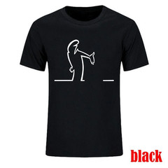 Summer T Shirts for Men Balum La Linea Funny Graphic Tshirt Cotton Comfortable P
