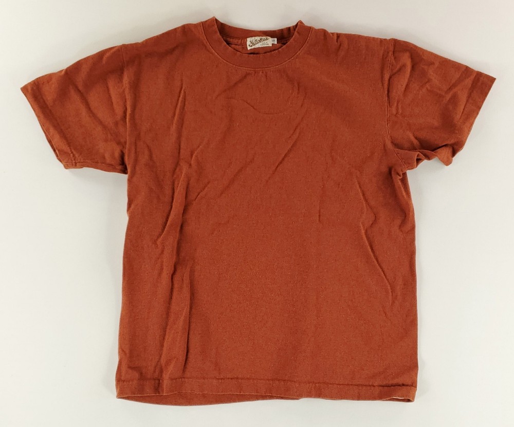 Non Stock Knitting Mills T Shirt Brown Short Sleeve Mens L