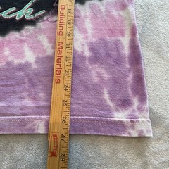 Miami Beach Tie Dye T-Shirt Men’s Small Pink Black Hipster Streetwear City Art