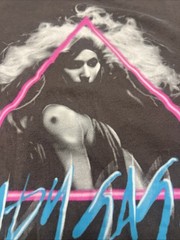 Lady Gaga Graphic Print Gray Men’s T-Shirt Size Large Super Soft