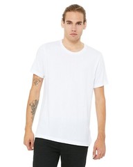 Bella + Canvas 3001C 2XL White Cotton Jersey Tee Unisex Tshirt