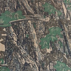 VINTAGE ACE SPORTSWEAR MADE IN USA TREBARK CAMO HUNTING LONG SLEEVE SHIRT / 3XL