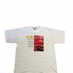 Vintage Single Stitch Faith T-Shirt Large Used Jesus Tee Shirt
