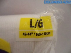 Qty=1 (1 Pack of 6): Hanes: Men’s Large White Tagless Tanks 043935516277