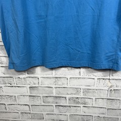 Duluth Shirt Mens XL Longtail Short Sleeve Polo Blue Workwear Casual