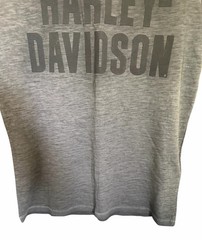 Harley-Davidson Jersey Applique Logo Slim Fit Tee Gray Men’s Size Medium