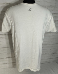 Nike Air Jordan T-Shirt Men XL Big Jumpman Embroidered Logo Blue White 37269-101