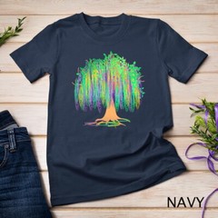 Mardi Gras Carnival Mexican Graphic Bead-Tree Bourbon Street Unisex T-shirt