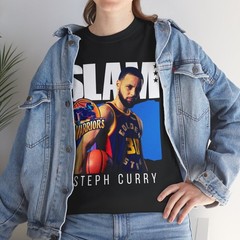 Stephen “Steph” Curry Slam Cover GSW T Shirt