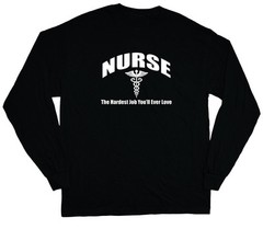 long sleeve t-shirt for men nurse nursing gift for nurses tee shirt