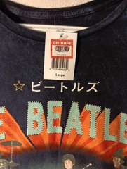 The Beatles Yellow Submarine Long Sleeve T-Shirt Mens Large NEW + TAG BLUE FAST