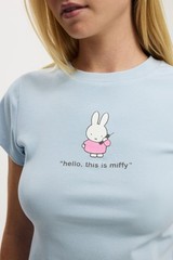 ”Hello, this is Miffy” Cartoon Unisex T-Shirt / Baby Tee XS-5XL