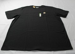 Carhartt Men’s Tall Loose Fit Short Sleeve Pocket T-Shirt EJ3 Black Size 3XL