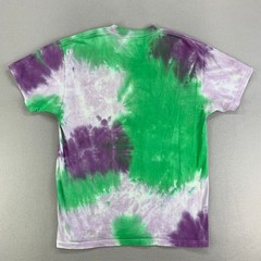 Chinatown Market T-Shirt Mens Medium Tie Dye Floral Spell-Out Logo Graphic Tee