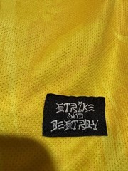 Nike Strike and Destroy Japan Graphic Sz M Brazil Yellow Jersey-340