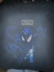 KITH x Spider-Man Black Suit Vintage Tee