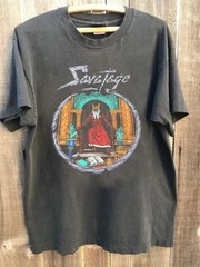 Savatage 1988 Vintage Heavy Metal Graphic T Shirt Charcoal S-5XL