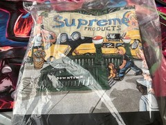 New in Bag Supreme Manhattan Tee Pale Black XL X-Large SS22