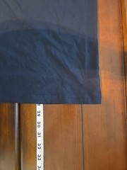 Tommy John Moroccan Tee Black Medium V Neck Slit Neck Notch Tee Pima Cotton