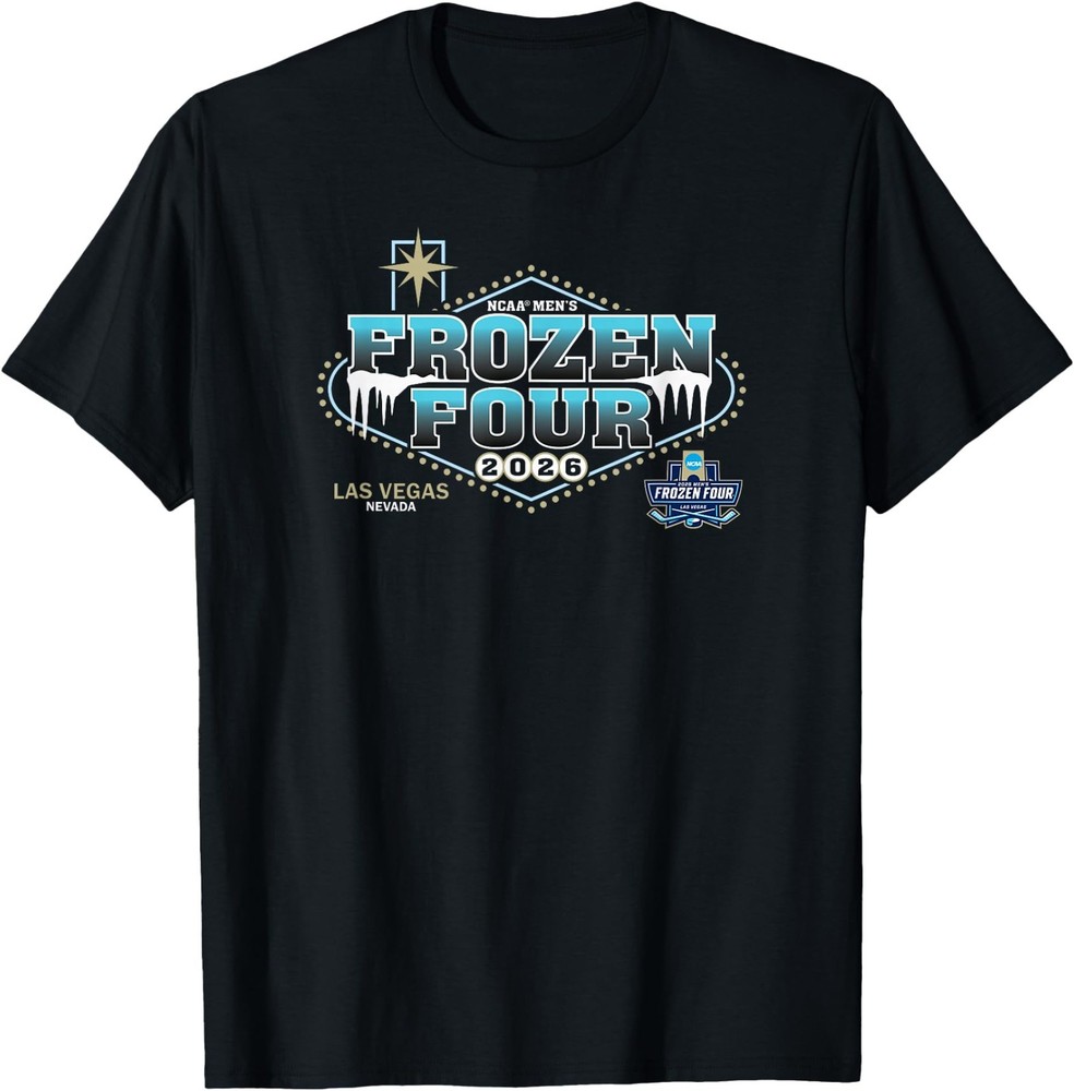 NCAA Frozen Four 2026 Men’s Hockey Vegas Officially Licensed T-Shirt