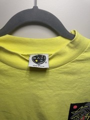 Vintage MAUI AND SONS Men’s Neon Shark Long Sleeve Made in USA T-Shirt Size XL