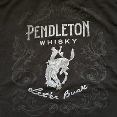 Men’s Pendleton Whisky Let’er Buck Short Sleeve T-Shirt. Size Small
