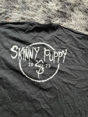 Skinny Puppy Final Tour 2023 AUTHENTIC Merch Black t-shirt size 2XL (e)