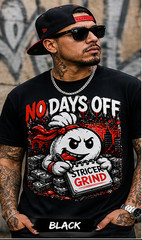 Greystone 8XL Big & Tall Sneaker Tee Shirt World Best Dad No Days Off Streetwear