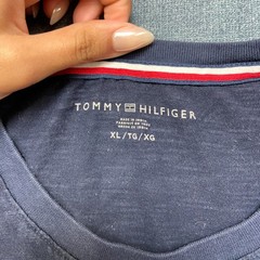 Tommy Hilfiger T Shirt Mens Multicolor Colorblock Flag Stripe Logo Summer Tee