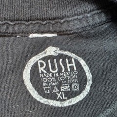 Extra Large Rush Snakes & Arrows World Tour 2007 Band Faded Black Concert Shirt