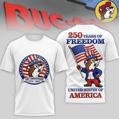 Buc-ee’s 250 Years of Freedom Shirt 1776-2026, Texan Gift, 4th July Texas Tee
