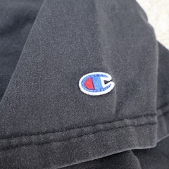 Champion Mens 3XLT Tall Graphic T-Shirt Black (see photo for flaw)
