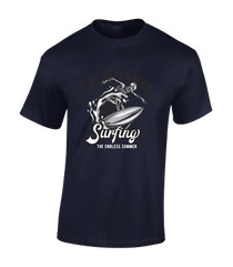 CALIFORNIA SURFING MENS T SHIRT SURFER SURFBOARD SUMMER HOLIDAY CLOTHING TOP