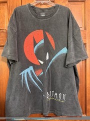 American Thrift Batman The Animated Series 1993 Heavyweight Cotton Men’s 2XL