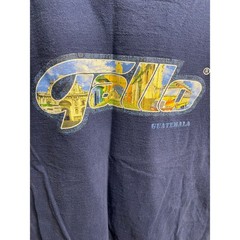 Tzolkin Guate Guatemala Graphic Shirt Mens XL Blue Pre Owned