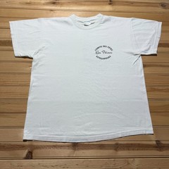 Vintage 90s Estezargues Comite Des Fetes Lou Pelaou French Graphic T-Shirt Large
