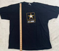 US Army T Shirt Mens XL Black Hanes Beefy-T An Army Of One Military Graphic Tee