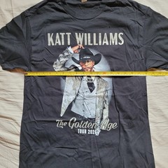 Katt Williams T-Shirt Mens Medium Black The Golden Age Tour 2026 Tee