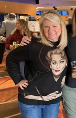 Mommie Dearest Boardroom Face Sweater Cotton / Poly Blend Camp Faye Dunaway