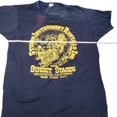Vintage 1979 Billboard’s Disco Forum V Staff T-shirt Sunset Stages Shirt 1970s