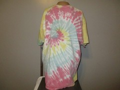 LOVE TRIBE SNOOPY WOODSTOCK GRAPHIC TIE DYE 100% COTTON T SHIRT XL FREE SHIPPING