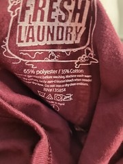 Fresh Laundry Short Sleeve Tshirt Tokyo Surf Club Burgandy Large Printed On…