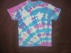 Tie-Dye Gildan brand Multi-Colorful Fashionable 100% Cotton T-Shirt Size Medium.