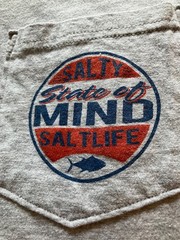 Set of 3 Men’s SS T-shirts, Size Small (Coastal Cotton, Salt Life, Gildan)