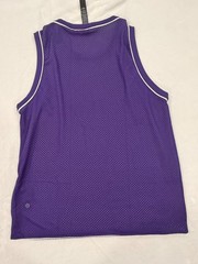 Lululemon Double Layered Mesh Reversible Tank Purple/White Men’s XL