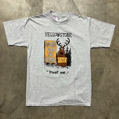 Vintage 2000’s Yellowstone National Park Animals Environment Outdoors T-Shirt M