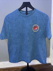 MIGHTY FINE Sullen Art Collective T-Shirt MENS SIZE MEDIUM BLUE